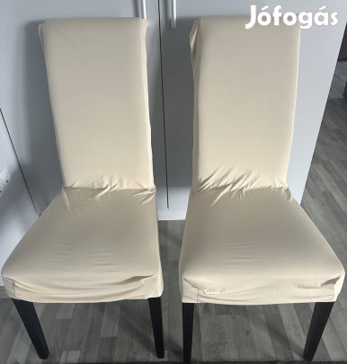 4 db bézs étkezőszék-huzat eladó Budán!