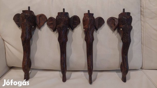 4 db elefánt formájú asztal láb