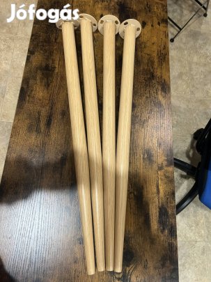 4 db fém asztalláb