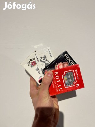 4 db kártyapakli egyben különleges minták