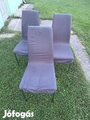 4 db műbőr asztali szék székhuzattal - 4db ára összesen