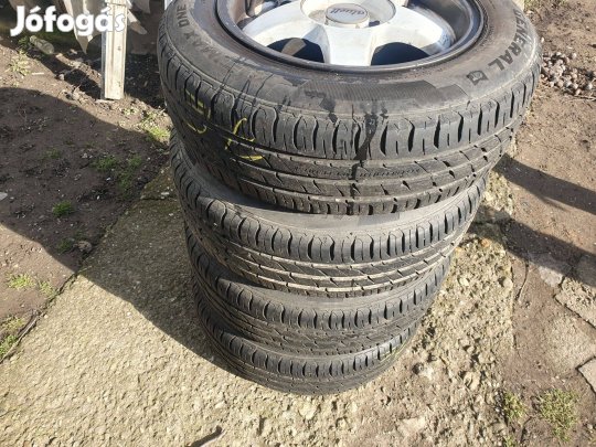4 db nyári gumiabroncs felnivel -185/65 R 15 T General