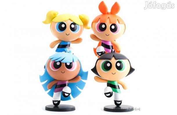 4 db-os Pindúr Pandúrok jellegű mesefigura szett