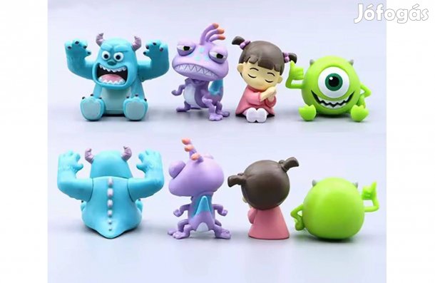 4 db-os Szörny Rt. jellegű mini figura szett