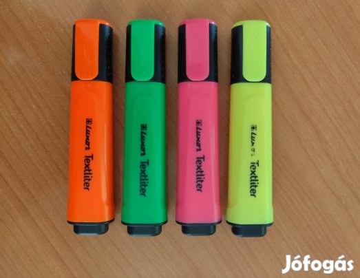 4 db-os keveset használt szövegkiemelő csomag