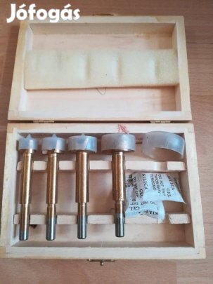 4 db pánthely fenék fúró fa dobozban 3000 Ft