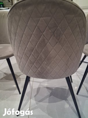 4 db plüss étkező asztal szék eladó 