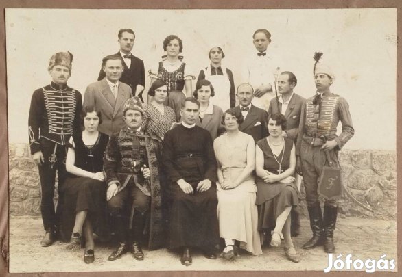 4 db régi, Dombóvár vonatkozású nyagyméretű fotó