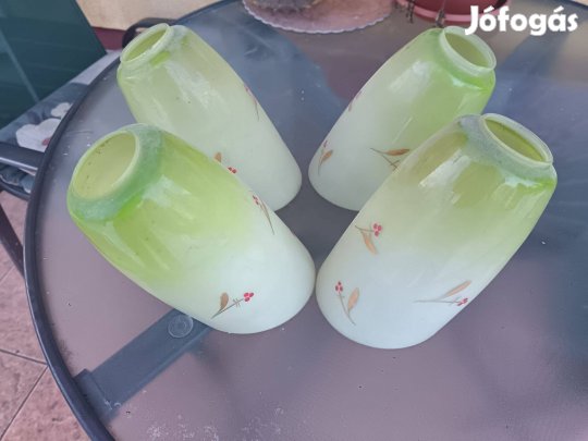 4 db régi retro lámpabúra eladó