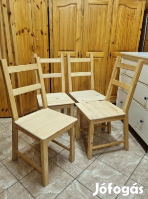 4 db szék fenyő