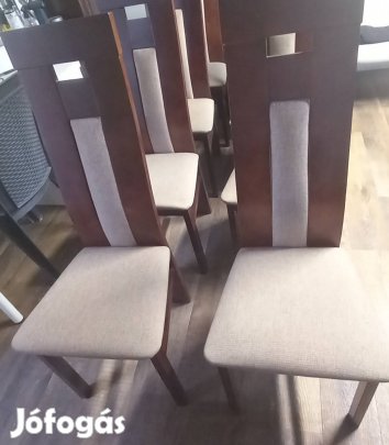4 db újszerű magastámlás szék