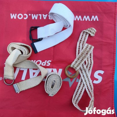 4 db unisex öv szett, olcsón 1 áron az egész szett!