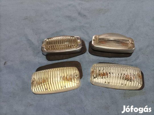 4 db veterán Villtesz fehér lámpa egyben.