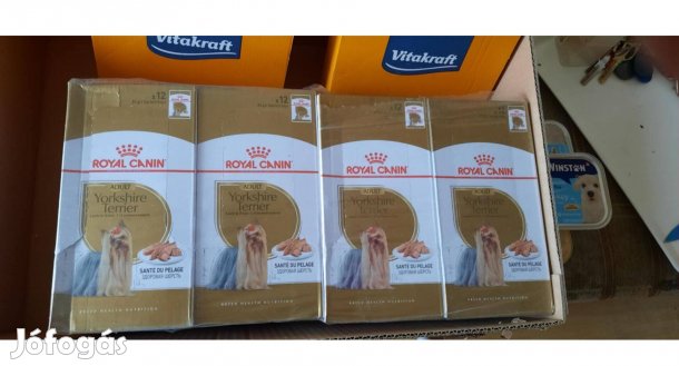 4 doboz Royal canin kutyaeledel