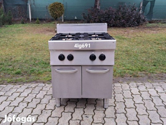4 égős Ipari gáztűzhely 4lg69