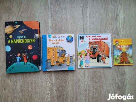 4-es könyvcsomag 2-6 éveseknek