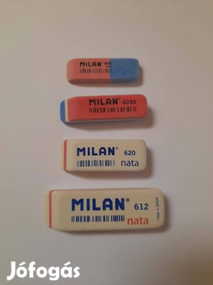 4 féle Milan radír 300ft/db