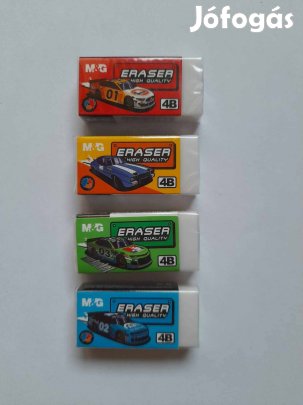 4 féle autós radír 300ft/db