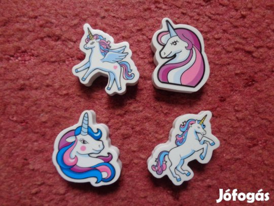 4 féle unikornis radír 400ft/db