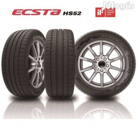 4 hónapot használt Kumho Ecsta HS52 nyári gumi garnitúra