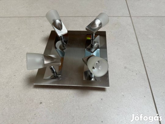 4 karos Inox mennyezeti lámpatest