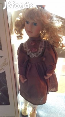 4 különböző porcelán baba nagy méret 40cm hibátlanok