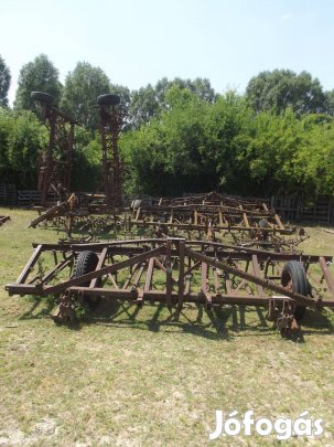 4 méteres vontatott és függesztett szántóföldi kultivátor