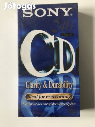 4 órás bontatlan Sony video kazetta eladó