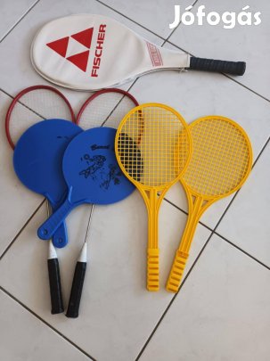 4 pár ütő labdajátékhoz eladó, új állapotban