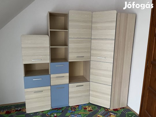 4 részes gyerekbútor sarokelemmel