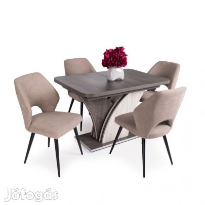 4 személyes kibővíthető étkező garnitúra T24775