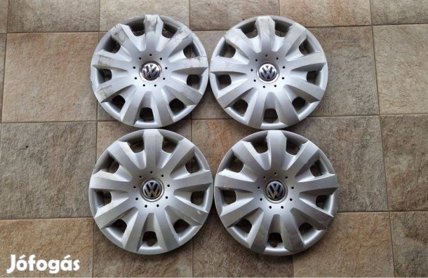 4db 15" VW Volkswagen gyári dísztárcsa garnitúra