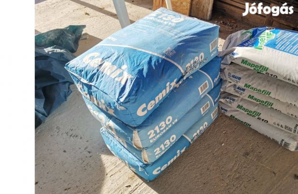 4db 40kg-os zsák Cemix 2130 szárító vakolat / gúzoló eladó