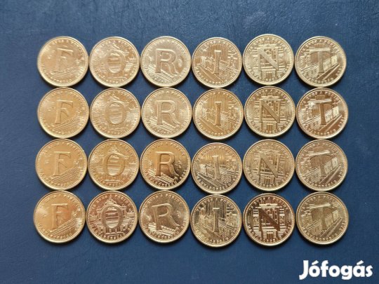 4db 75 éves a forint 5ft komplett érme sor