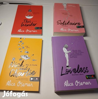 4db Alice Oseman könyv