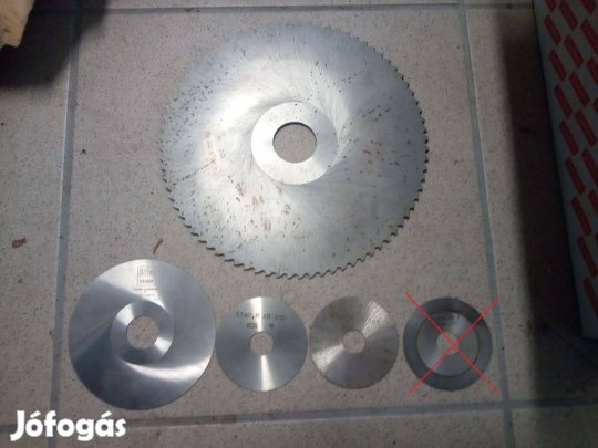 4db Fémfűrésztárcsa, tárcsamaró