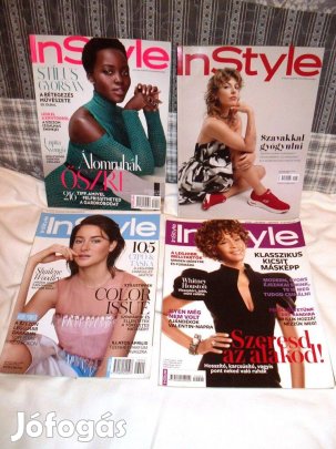 4db Instyle, és 4db Test lélek női magazinok