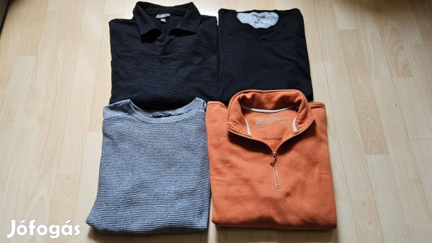 4db M-XL méretű férfi pulóver