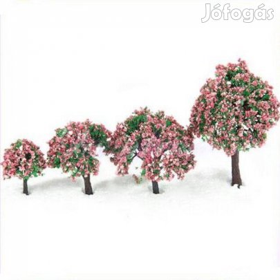 4db Modell Fa - Dioráma Kiegészítő 4-10cm / H0 TT (_x_)