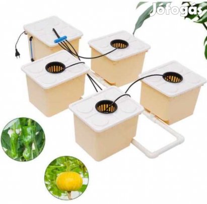 4db Nagynövényes Hidroponikus Növénynevelő Szett (4883)