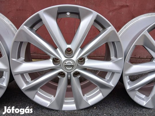 4db Nissan Qashqai Leaf Juke X-Trail Pulsar alufelni felni 17" 5x114.3