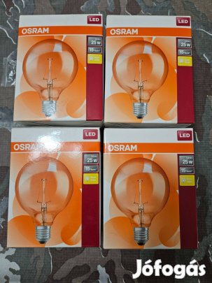 4db Osram Star Globe 125 filament E27 fényforrás
