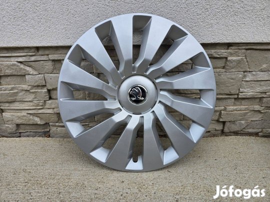 4db Skoda Dísztárcsa R16 Gyári eredeti