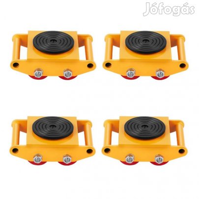 4db Szállító platform, görgős kocsi  6000kg teherbírás