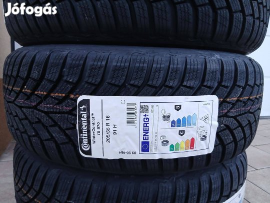 4db Új 0km-es 205/55 R16 Continental TS870 téli gumi 205/55R16 16