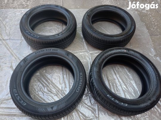 4db Új Kumho 215 55 R18 Nyári Gumi 2024.33 heti gyártás