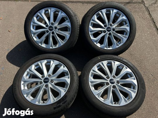 4db gyári 17 Audi A4 A6 szerelt kerék. (3830637)