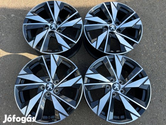 4db gyári 17" Peugeot 308 - 508 alufelni. (4329)