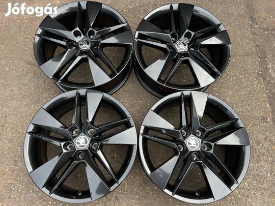 4db gyári 17" Skoda Supeb alufelni. (4309)