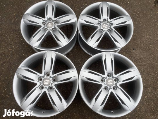 4db gyári 18" Sealt Leon alufelni. (4170)